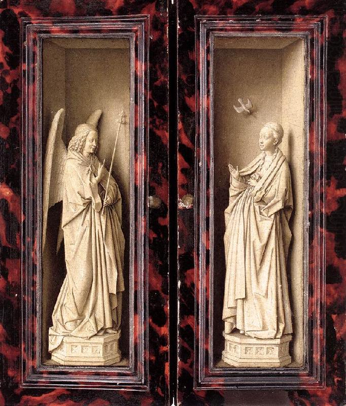 Small Triptych (outer panels) rt, EYCK, Jan van